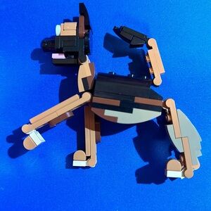 LEGO German Shepherd building blocks toy 30578 dog